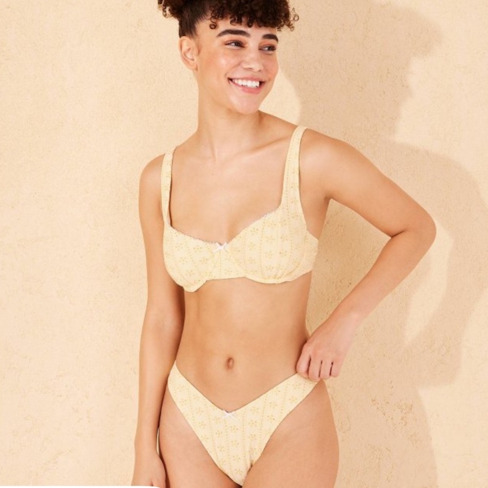 Wild Fable Target Yellow Bikini Set NWT
